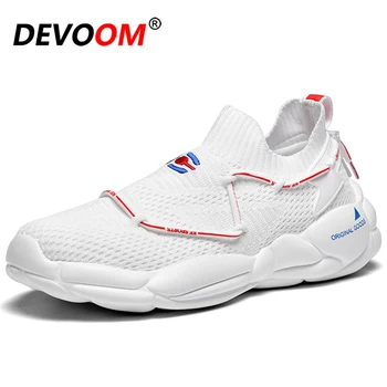 Mesh Running Shoes For Men Outdoor Flyknit White Sneakers Men Breathable Comfortable Athletic Flat Men Sport Shoes Basket Homme
Mesh Running Shoes For Men Outdoor Flyknit White Sneakers Men Breathable Comfortable Athletic Flat Men Sport Shoes Basket Homme