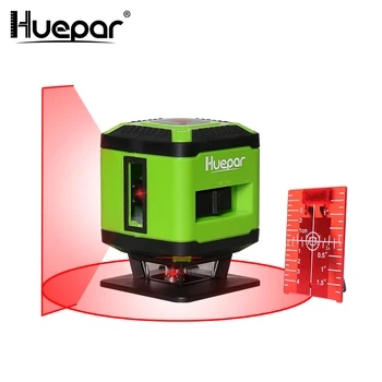 Huepar Red Beam Floor Laser Level for Tile Laying Square Leveling Cross Line Laser Level + Huepar Laser Red Target Plate Card
Huepar Red Beam Floor Laser Level for Tile Laying Square Leveling Cross Line Laser Level + Huepar Laser Red Target Plate Card