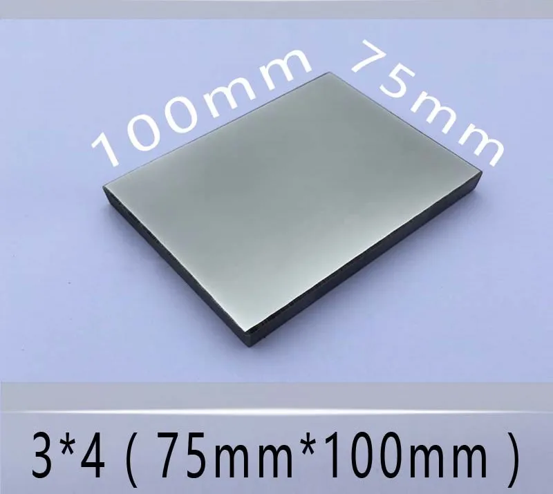 Free shipping 3x4 (75mm*100mm) Pad printing Blank steel plate making cliche For Inkwell Pad Printer High Quality
Free shipping 3x4 (75mm*100mm) Pad printing Blank steel plate making cliche For Inkwell Pad Printer High Quality