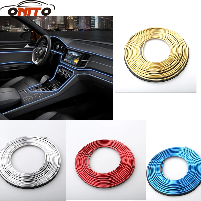Good quality 1 PCS 5 Meter Car In Side moulding strip PVC decorative tape Auto dash panel trim strip Auto Accessories
Good quality 1 PCS 5 Meter Car In Side moulding strip PVC decorative tape Auto dash panel trim strip Auto Accessories