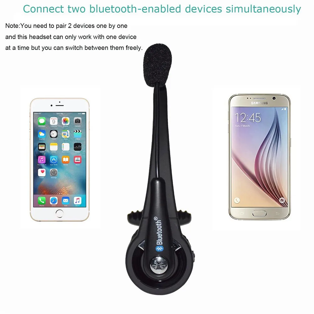 Multipoint Headband Wireless Bluetooth Headset with Microphone Long Standby Time Earphone for PC PS3 Gaming Smart Cell Phones
Multipoint Headband Wireless Bluetooth Headset with Microphone Long Standby Time Earphone for PC PS3 Gaming Smart Cell Phones