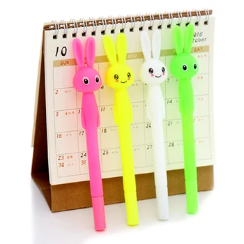 4pcs/lot Cute Creative Cartoon Rabbit Expression Neutral Pen Kawaii Rabbit Erasable Pen Kids Gift School Supplies Stationery
4pcs/lot Cute Creative Cartoon Rabbit Expression Neutral Pen Kawaii Rabbit Erasable Pen Kids Gift School Supplies Stationery