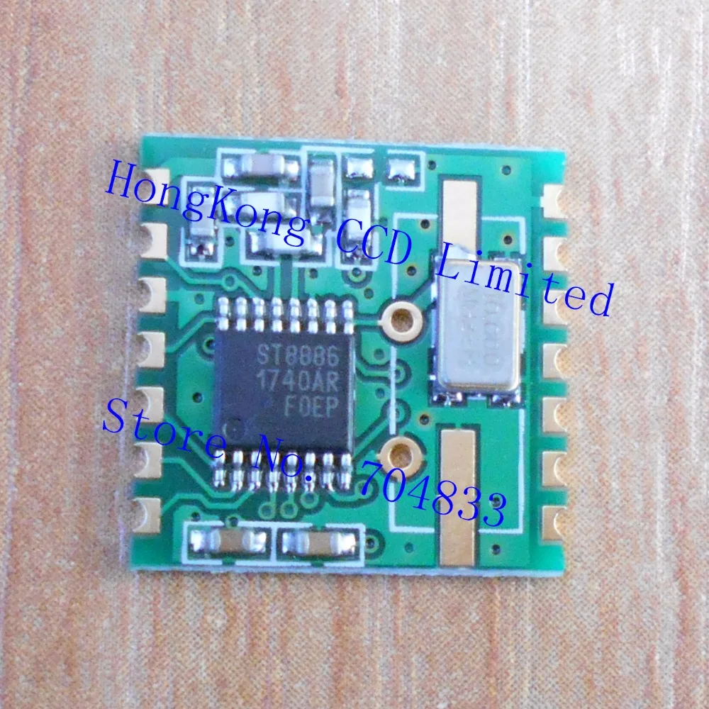 RFM12B RF Transceiver Module 433Mhz 868Mhz 915Mhz Low-cost ISM band FSK transceiver module RFM12BSP RFM12B-S2
RFM12B RF Transceiver Module 433Mhz 868Mhz 915Mhz Low-cost ISM band FSK transceiver module RFM12BSP RFM12B-S2