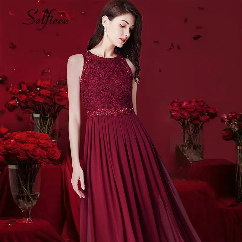 New Design Long Dress Women 2019 Elegant A Line O Neck Sleeveless Lace Dresses Summer Beach Maxi Dress Vestido De Festa Longo
New Design Long Dress Women 2019 Elegant A Line O Neck Sleeveless Lace Dresses Summer Beach Maxi Dress Vestido De Festa Longo