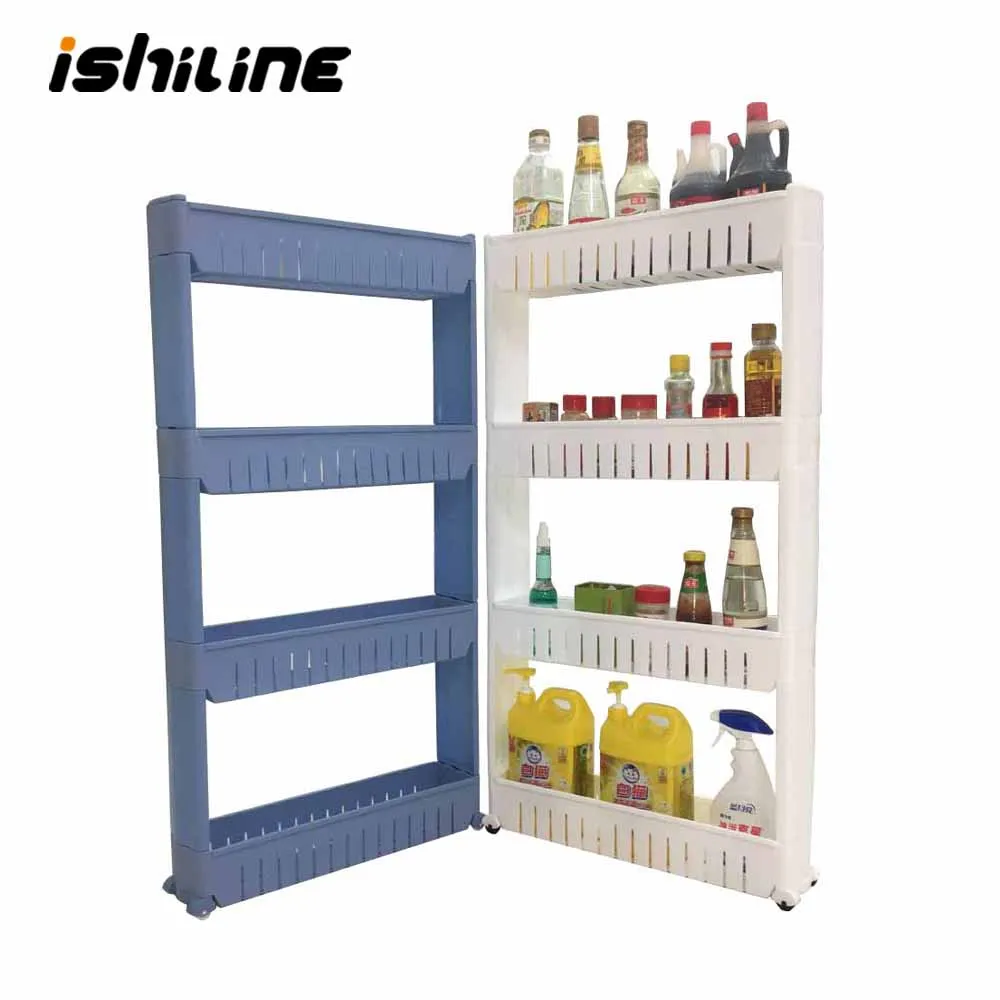 1/pcs Gap Kitchen Storage Rack Shelf Slim Slide Tower Movable Assemble Plastic Bathroom Shelf Wheels Space 3 layers High Quality
1/pcs Gap Kitchen Storage Rack Shelf Slim Slide Tower Movable Assemble Plastic Bathroom Shelf Wheels Space 3 layers High Quality