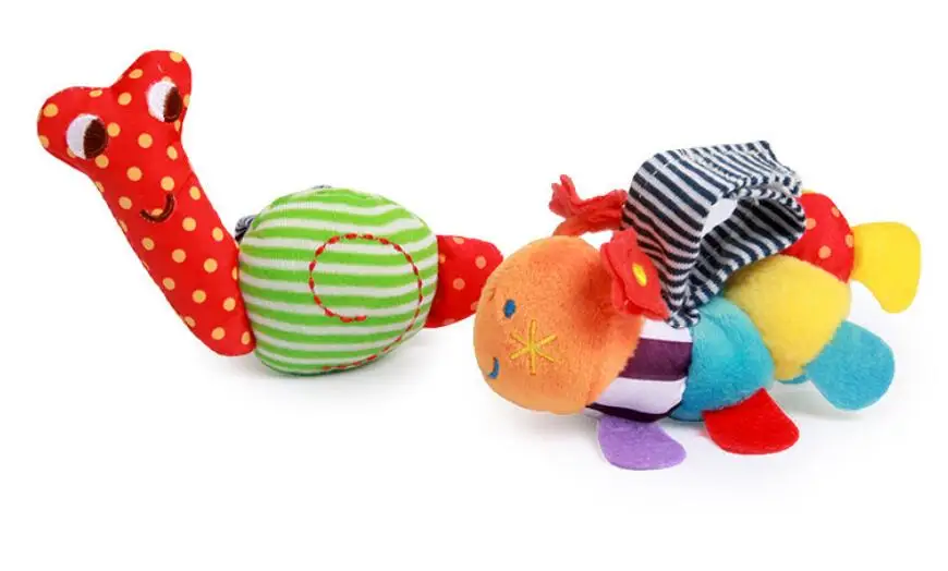 Infant Plush Animal Snail Caterpillar Modeling Wrist Rattles Toy Soft Wrist Strap Cute Smooth Gift Enlightenment Baby Toy
Infant Plush Animal Snail Caterpillar Modeling Wrist Rattles Toy Soft Wrist Strap Cute Smooth Gift Enlightenment Baby Toy
