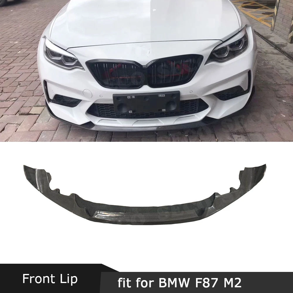For F87 M2 Carbon Fiber Front Lip Aprons Spoiler for BMW 2 Series F87 M2C 2017 2018 2019 MP Style Bumper Guard
For F87 M2 Carbon Fiber Front Lip Aprons Spoiler for BMW 2 Series F87 M2C 2017 2018 2019 MP Style Bumper Guard