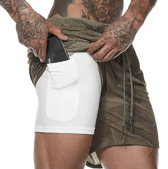 Men's Running Shorts Mens 2 in 1 Sports Shorts Male Quick Drying Training Exercise Jogging Gym Shorts with Built-in pocket Liner
Men's Running Shorts Mens 2 in 1 Sports Shorts Male Quick Drying Training Exercise Jogging Gym Shorts with Built-in pocket Liner