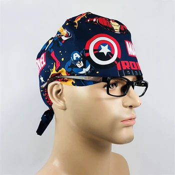 Animal Print Cotton Tieback Surgical Scrub Cap Medial Hats Nursing Work Hats Surgeon Veterinary Caps Pediatrics Ground Hats
Animal Print Cotton Tieback Surgical Scrub Cap Medial Hats Nursing Work Hats Surgeon Veterinary Caps Pediatrics Ground Hats