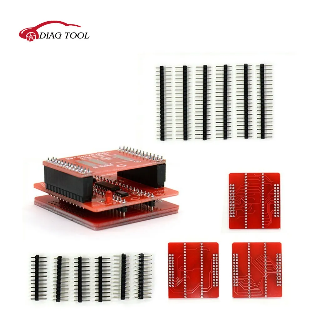 2017 best quality 8pcs Adapters MiniPro TL866 Universal Programmer TSOP44 TSOP40 TSOP56 SOP32 SOP48 Sockets TL866A TL866CS
2017 best quality 8pcs Adapters MiniPro TL866 Universal Programmer TSOP44 TSOP40 TSOP56 SOP32 SOP48 Sockets TL866A TL866CS