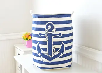 40X50cm Foldable Clothes Anchor Pattern Mesh Washing Dirty Clothes Laundry Basket Portable Sundries Organizer Toy Container
40X50cm Foldable Clothes Anchor Pattern Mesh Washing Dirty Clothes Laundry Basket Portable Sundries Organizer Toy Container