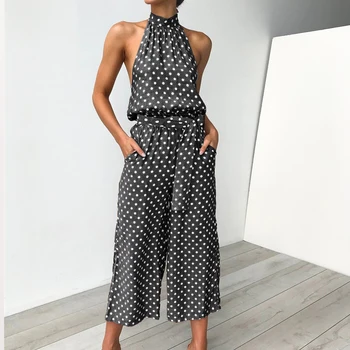 Summer short jumpsuits 2019 rompers womens jumpsuit Sexy Sexy Polka Dot with Button Pocket Women's long jumpsuit Bodysuit women
Summer short jumpsuits 2019 rompers womens jumpsuit Sexy Sexy Polka Dot with Button Pocket Women's long jumpsuit Bodysuit women
