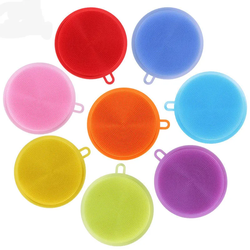 Magic Cleaning Brushes Soft Silicone Dish Bowl Pot Pan Cleaning Sponges Scouring Pads Cooking Cleaning Tool Kitchen Accessories
Magic Cleaning Brushes Soft Silicone Dish Bowl Pot Pan Cleaning Sponges Scouring Pads Cooking Cleaning Tool Kitchen Accessories