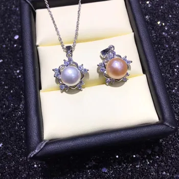 Hot Pearl Party Promotion Pearl Pendant Mountings, Pendant Findings, Pendant Settings Jewelry Parts Fittings Women Accessories
Hot Pearl Party Promotion Pearl Pendant Mountings, Pendant Findings, Pendant Settings Jewelry Parts Fittings Women Accessories