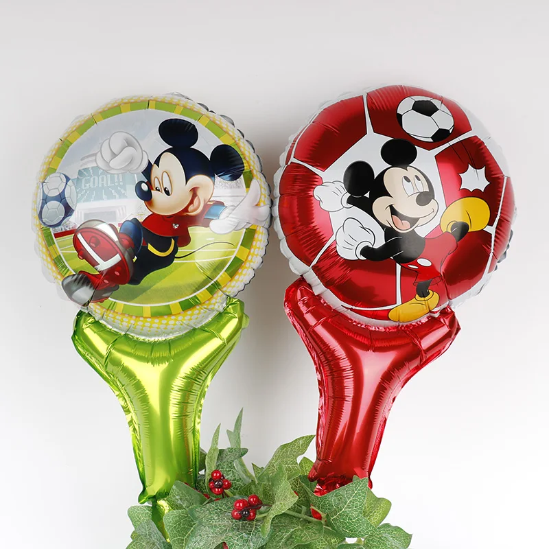 30pcs red green Cartoon Mickey mouse air globos party supplies lovely birthday Party foil balloons hand hold stick toys gifts
30pcs red green Cartoon Mickey mouse air globos party supplies lovely birthday Party foil balloons hand hold stick toys gifts
