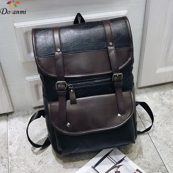 DORANMI Large Capacity Schoolbag Women's Leather Backpack 2019 Female Multi-pocket Backpack Big Back Shoulder Bag Mochila DJB723
DORANMI Large Capacity Schoolbag Women's Leather Backpack 2019 Female Multi-pocket Backpack Big Back Shoulder Bag Mochila DJB723
