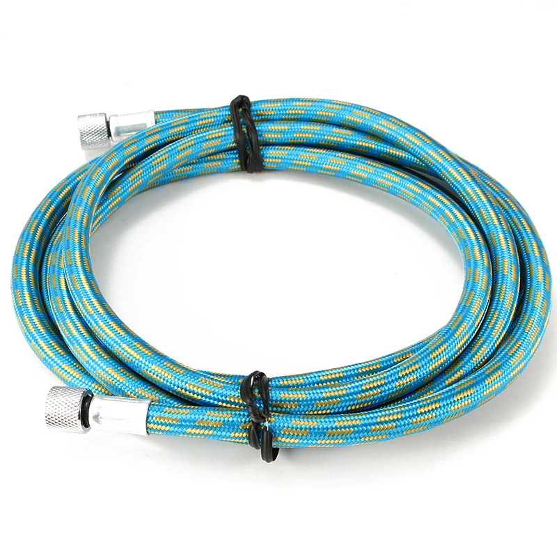 High Quality 180cm Nylon Braided Airbrush Air Hose Spray Pen Woven Pipe 1/8