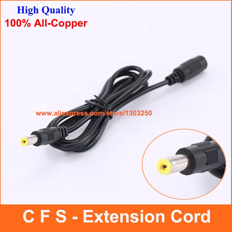 

1M 3M 5M DC Extension Cable 5.5*2.1mm Female to Male for Led Strip/ IP Camera/Power Supply/AC DC Adapter Extend Wire