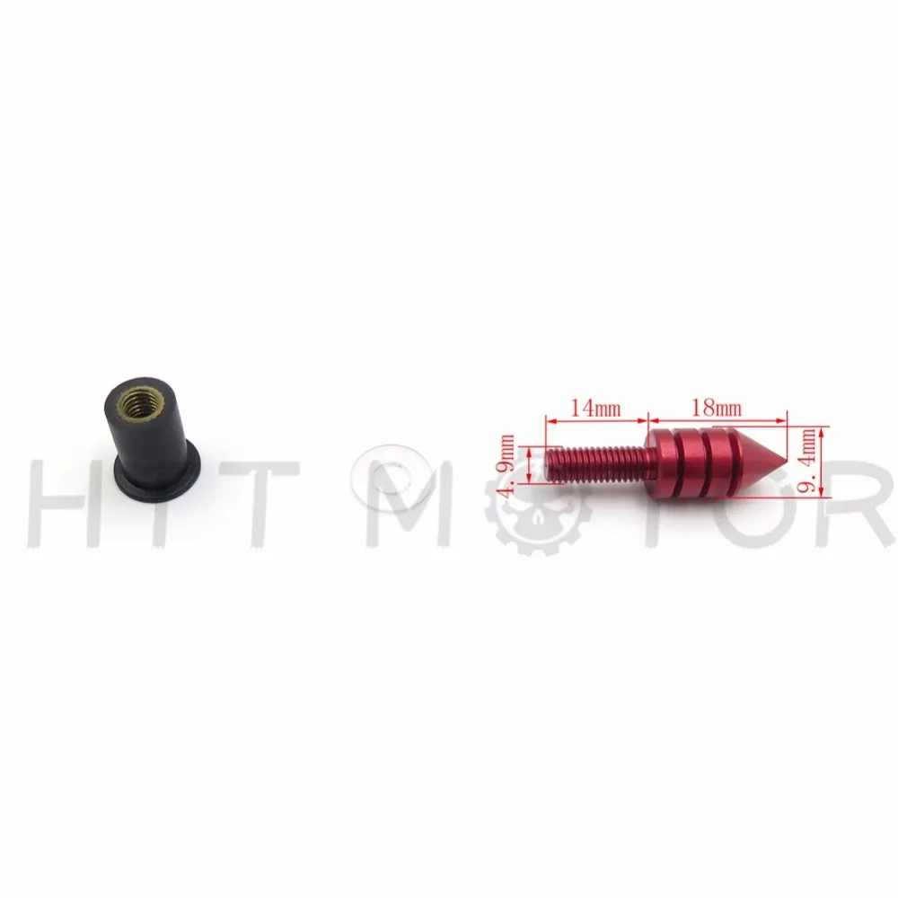 Aftermarket free shipping motorcycle parts Windshield Spike Bolts Nuts Screw for Yamaha Kawasaki Ducati Honda Suzuki RED
Aftermarket free shipping motorcycle parts Windshield Spike Bolts Nuts Screw for Yamaha Kawasaki Ducati Honda Suzuki RED