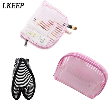 Large travel Environmental Protection PVC Transparent Cosmetic Bag Women Travel Fashion waterproof stripes Make up Toiletry Bags
Large travel Environmental Protection PVC Transparent Cosmetic Bag Women Travel Fashion waterproof stripes Make up Toiletry Bags