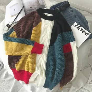 2019 Turtleneck Winter Easy Man Sweater Coarse Wool Knitting pullover Unlined Upper Garment clothes men Preppy Style Striped
2019 Turtleneck Winter Easy Man Sweater Coarse Wool Knitting pullover Unlined Upper Garment clothes men Preppy Style Striped