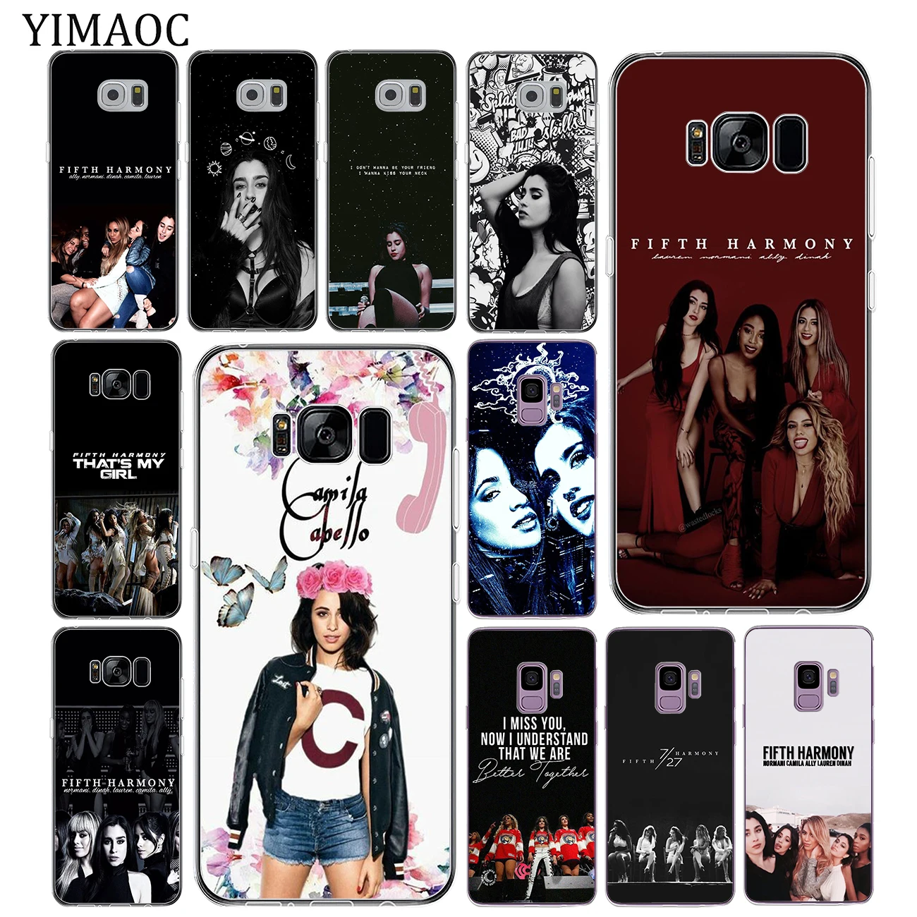 Мягкий силиконовый чехол YIMAOC Camila Cabello Fifth Harmony для Samsung Galaxy S10 S9 S8 Note 10 Plus S7 Edge
