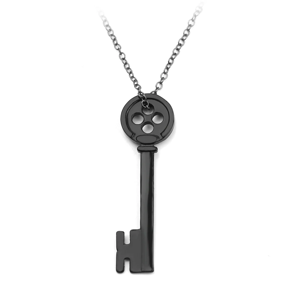 Coraline & the Secret Key Necklace Pendants Skull Nightmare Before Christmas Choker Kingdom Hearts Jewelry Gifts | Украшения и