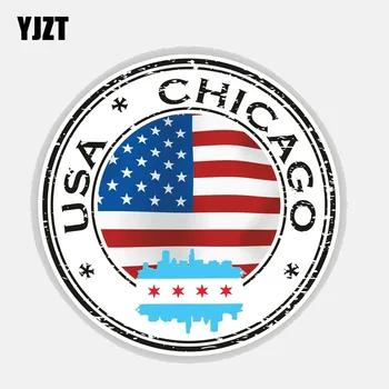 YJZT 13.2CM*13.2CM USA Chicago Falg Helmet Car Sticker Car Accessories Decal 6-2749
YJZT 13.2CM*13.2CM USA Chicago Falg Helmet Car Sticker Car Accessories Decal 6-2749
