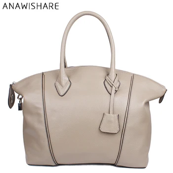 ANAWISHARE Women Bags Genuine Leather Handbags Cowhide Large Shoulder Bags Ladies Tote Black Messenger Bags Bolsas Feminina
ANAWISHARE Women Bags Genuine Leather Handbags Cowhide Large Shoulder Bags Ladies Tote Black Messenger Bags Bolsas Feminina