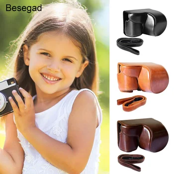 Besegad PU Camera Case Cover Pouch Carrying Storage Bag w/Shoulder Strap for Sony A6000 A6300 NEX-6 A 6000 6300 Nex 6 Accessory
Besegad PU Camera Case Cover Pouch Carrying Storage Bag w/Shoulder Strap for Sony A6000 A6300 NEX-6 A 6000 6300 Nex 6 Accessory