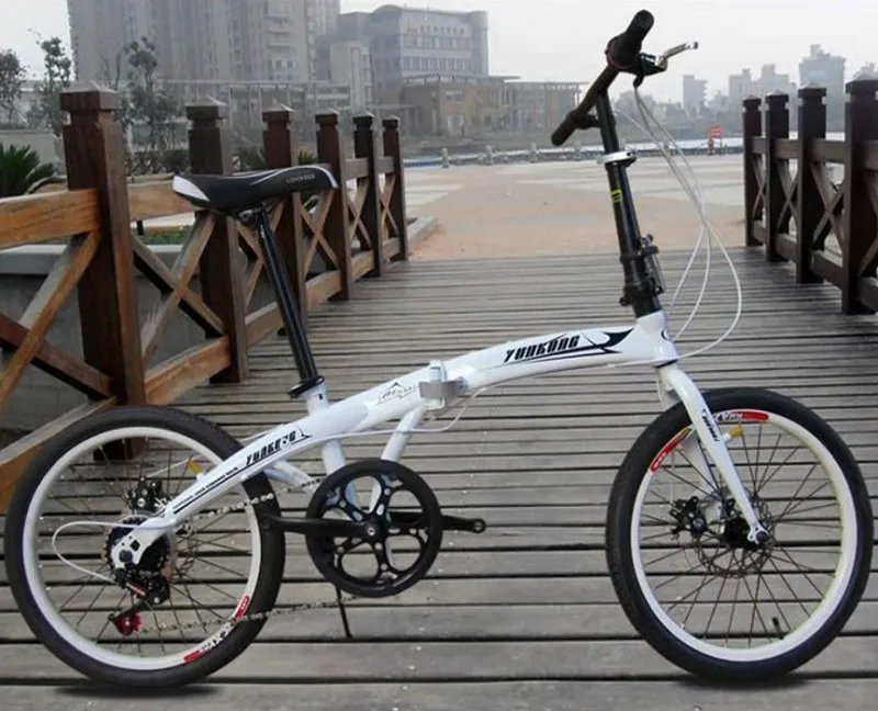 Cheap Aluminum Alloy Electric Bicycle with 20-inch 48V Variable Speed Folding Lithium Battery 11