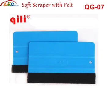 100pcs/lot DHL Free Qili QG-07 Soft Felt Cloth Car with Blue color soft pp vinyl Film sticker wrapping tools Scraper squeegee
100pcs/lot DHL Free Qili QG-07 Soft Felt Cloth Car with Blue color soft pp vinyl Film sticker wrapping tools Scraper squeegee