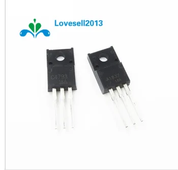 2Pairs ( 2PCS 2SA1837 + 2PCS 2SC4793 ) 1837 C4793 Transistor
2Pairs ( 2PCS 2SA1837 + 2PCS 2SC4793 ) 1837 C4793 Transistor