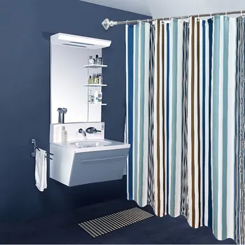 Thick Polyester Shower Curtain Stripe Style Size Optional Shower Curtain Thickened With Lead Hammer Line Bathroom Curtain
Thick Polyester Shower Curtain Stripe Style Size Optional Shower Curtain Thickened With Lead Hammer Line Bathroom Curtain
