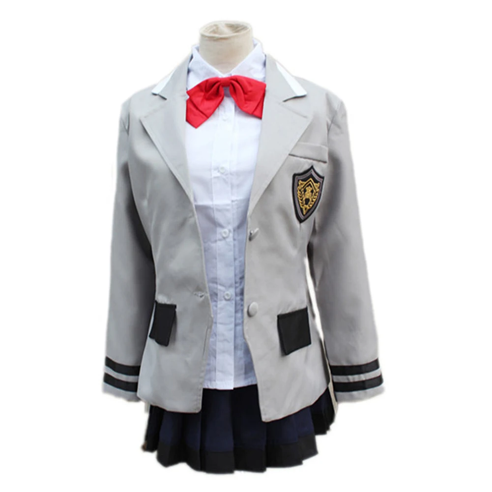 brdwn Tokyo Ghoul women's Toka Kirishima Touka Cosplay Costume School Uniforms (Top+Skirt+bow tie+shirt)
brdwn Tokyo Ghoul women's Toka Kirishima Touka Cosplay Costume School Uniforms (Top+Skirt+bow tie+shirt)