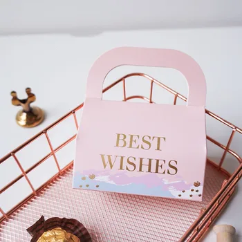 2019 New Paper Gift Bags with Handles Wedding Party Supplies "Best Wishes" Candy Box Baby Shower Birthday Party Decorations 20pc
2019 New Paper Gift Bags with Handles Wedding Party Supplies "Best Wishes" Candy Box Baby Shower Birthday Party Decorations 20pc