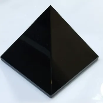90mm Black Natural Obsidian Quartz Crystals Pyramid Healing Reiki for Crafts Lustrous Surface Stones and Mineral for Decoration
90mm Black Natural Obsidian Quartz Crystals Pyramid Healing Reiki for Crafts Lustrous Surface Stones and Mineral for Decoration
