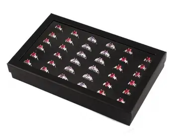 100pcs/lot Ring Earring Display Box 36 Slots Transparent Window Show Case Organizer Holder Jewelry Display Cases Wholesale
100pcs/lot Ring Earring Display Box 36 Slots Transparent Window Show Case Organizer Holder Jewelry Display Cases Wholesale
