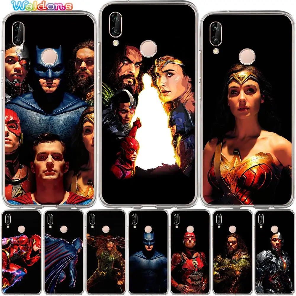 Justice League Batman Aquaman Diana Phone Case For Huawei P30 P20 Lite Pro P10 Lite P8 P9 Lite 2017 PSmart case Cover Etui Coque 
Justice League Batman Aquaman Diana Phone Case For Huawei P30 P20 Lite Pro P10 Lite P8 P9 Lite 2017 PSmart case Cover Etui Coque