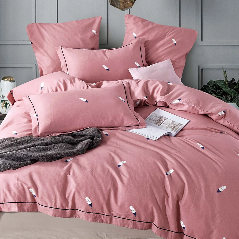 Flower Plant leaves and animals Printed Bedding Set HTB1zjUddoGF3KVjSZFmq6zqPXXan.jpg - Flower Plant leaves and animals Printed Bedding Set