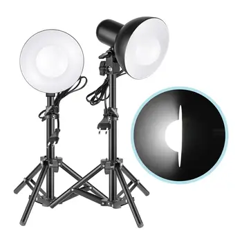 Neewer 2 x 15W LED Light Table Top Photography Studio LED Lighting Kit with Light Stand Tripod for Background Lighting
Neewer 2 x 15W LED Light Table Top Photography Studio LED Lighting Kit with Light Stand Tripod for Background Lighting