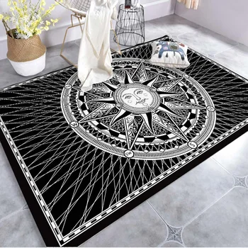 Sun god Printing Geometric Art Carpet For Living Room Bedroom Anti-slip Floor Mat Fashion Kitchen Carpet Area Rugs
Sun god Printing Geometric Art Carpet For Living Room Bedroom Anti-slip Floor Mat Fashion Kitchen Carpet Area Rugs