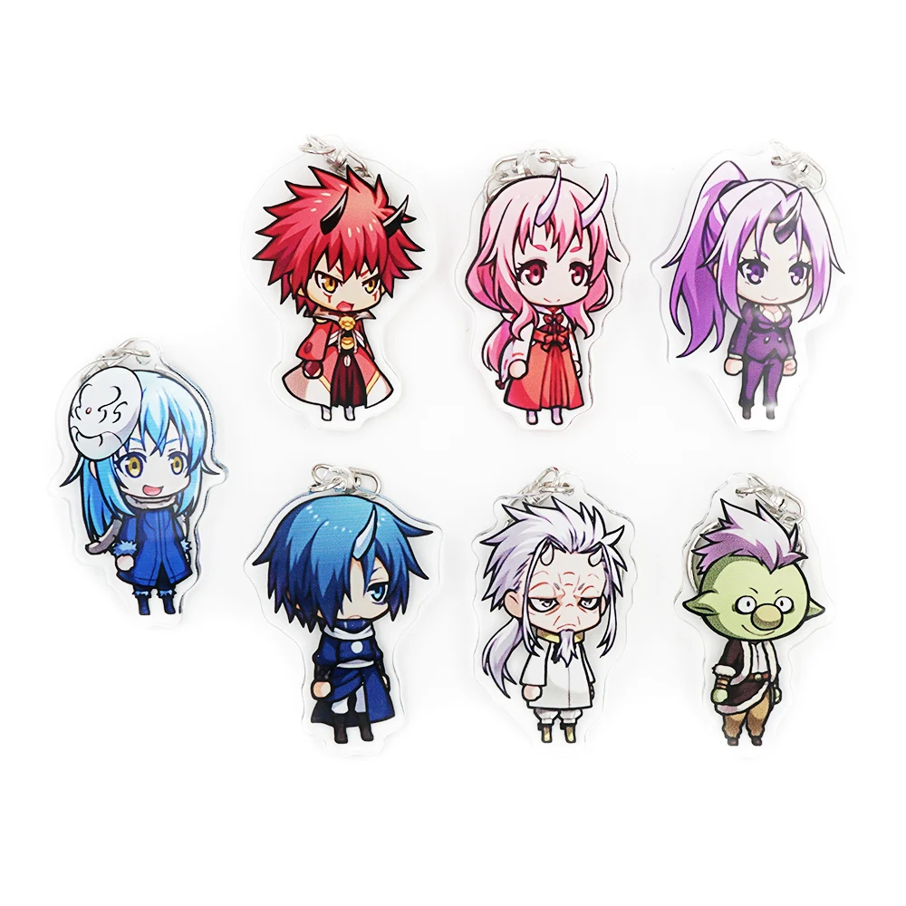 That Time I Got Reincarnated as a Slime Anime Rimuru Tempest Nava Shuna Benimaru Souei Acrylic Keychain
That Time I Got Reincarnated as a Slime Anime Rimuru Tempest Nava Shuna Benimaru Souei Acrylic Keychain
