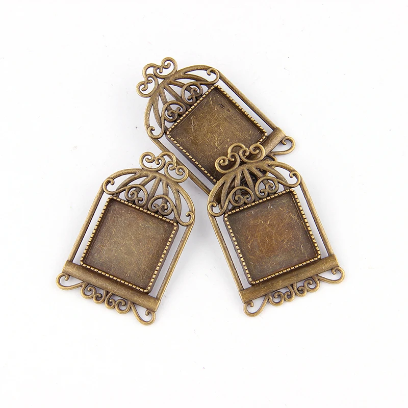 New Fashion Bird Cage Brooch Base Antique Bronze Plated Zinc Alloy Square Base Setting For DIY Handmade Printerest Crafts
New Fashion Bird Cage Brooch Base Antique Bronze Plated Zinc Alloy Square Base Setting For DIY Handmade Printerest Crafts