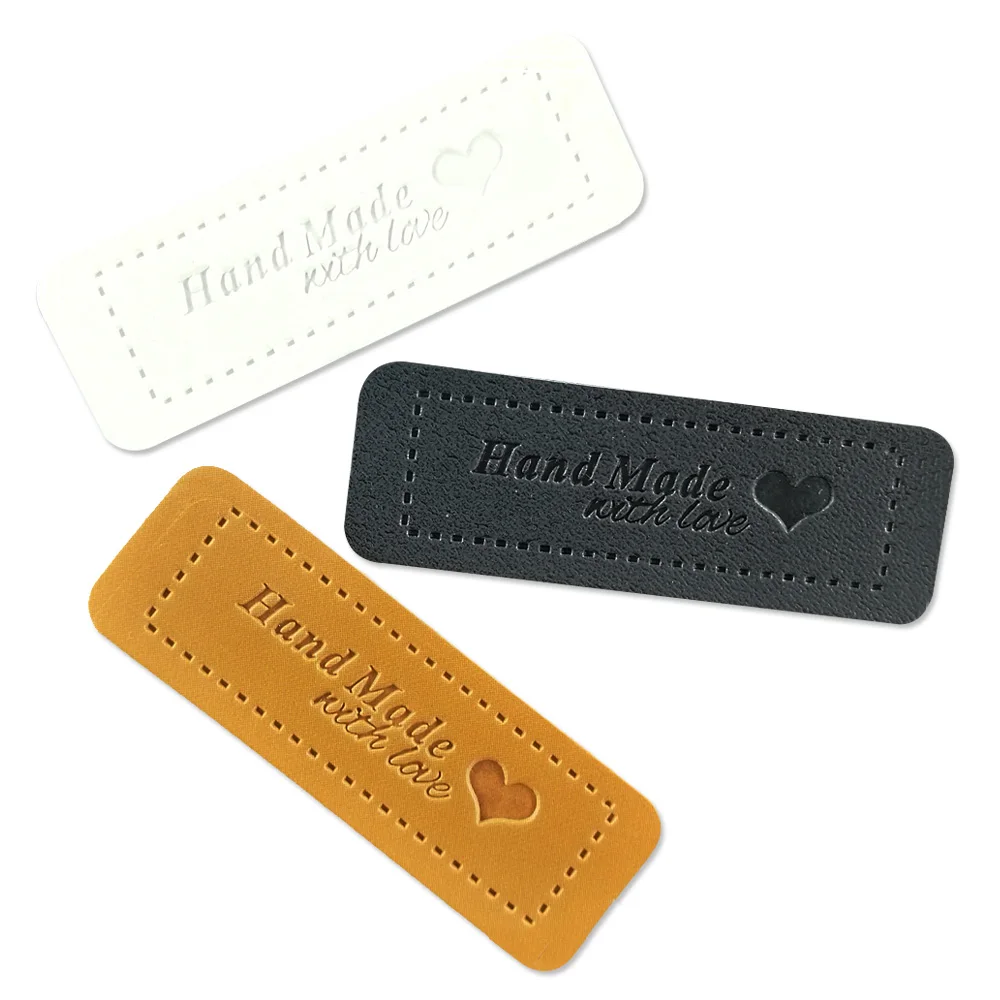 48pcs/lot hand made with love leather labels for lovers gift tags handmade bag tag custom sewing leather DIY label for T-shirt
48pcs/lot hand made with love leather labels for lovers gift tags handmade bag tag custom sewing leather DIY label for T-shirt