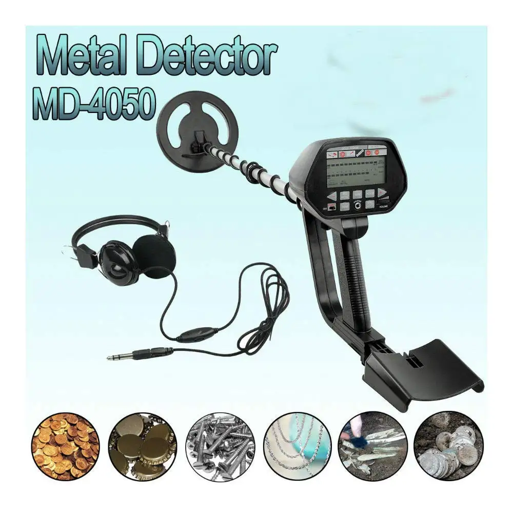 Portable MD-4050 Easy Installation Waterproof Metal Detector Deep Sensitive Search Gold Digger Hunter Underground Metal Alarm
Portable MD-4050 Easy Installation Waterproof Metal Detector Deep Sensitive Search Gold Digger Hunter Underground Metal Alarm