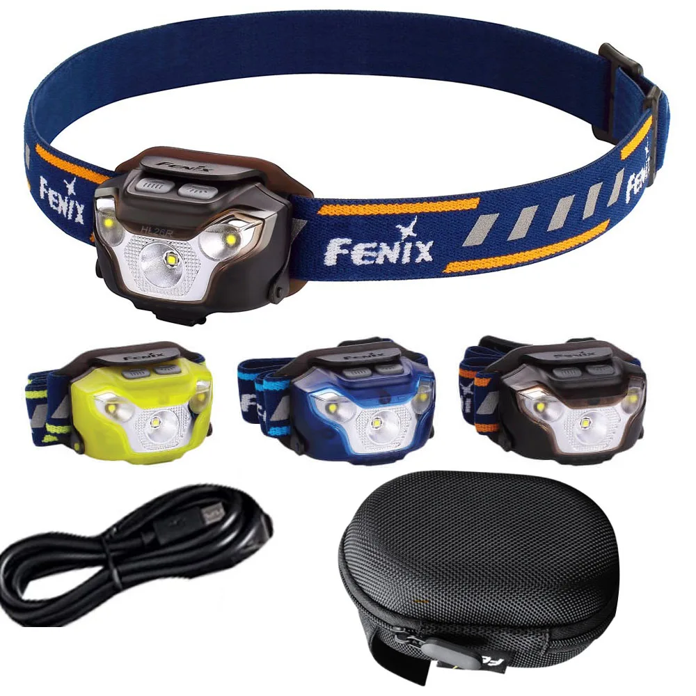 Fenix HL26R 450 Lumen Lightweight Rechargeable Multi-LED Headlamp Built-in 1600mAh Li-polymer battery with APB-20 bag
Fenix HL26R 450 Lumen Lightweight Rechargeable Multi-LED Headlamp Built-in 1600mAh Li-polymer battery with APB-20 bag
