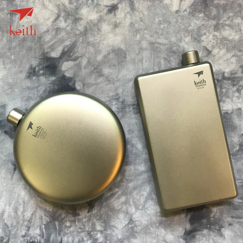 Keith Titanium Hip Flask Flagon Portable Wine Whisky Pot Sports Flagon Pure Titanium Wine Pot With Funnel Outdoor tableware
Keith Titanium Hip Flask Flagon Portable Wine Whisky Pot Sports Flagon Pure Titanium Wine Pot With Funnel Outdoor tableware