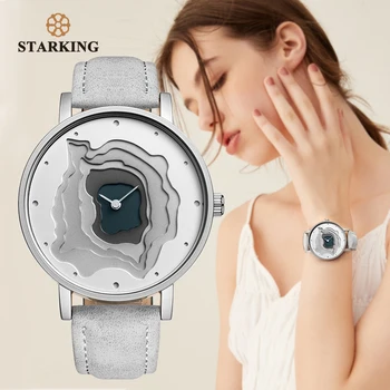 STARKING New Creative Design Watch Mineral Stylish Quartz Women Watch Casual Fashion Ladies Gift Wrist Watch Vintage Timepieces
STARKING New Creative Design Watch Mineral Stylish Quartz Women Watch Casual Fashion Ladies Gift Wrist Watch Vintage Timepieces