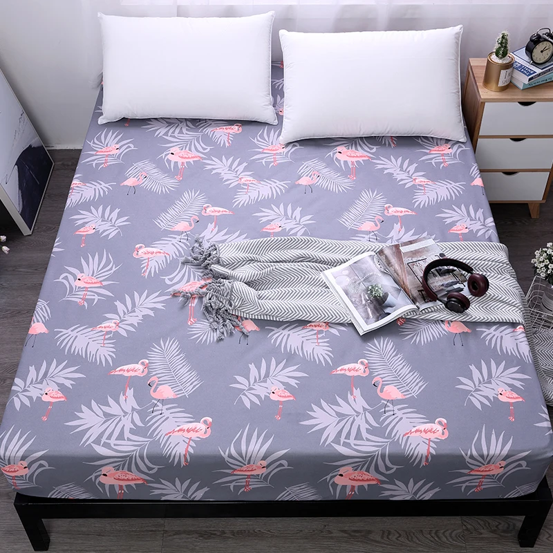 MECEROCK 100%Polyester Bed Sheet with Elastic Band Mattress Protector Printing Fitted Sheet Hotsale Mattress Cover Bed Linens
MECEROCK 100%Polyester Bed Sheet with Elastic Band Mattress Protector Printing Fitted Sheet Hotsale Mattress Cover Bed Linens